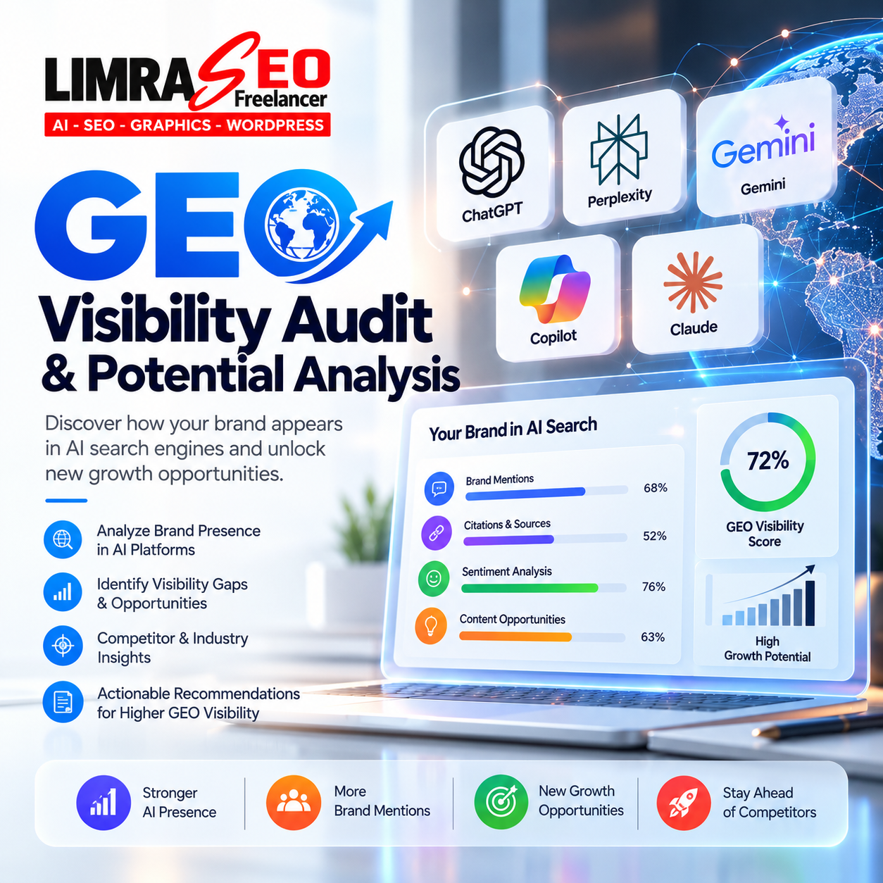 AI Freelancer in Hyderabad for GEO Audit & AEO Freelancer