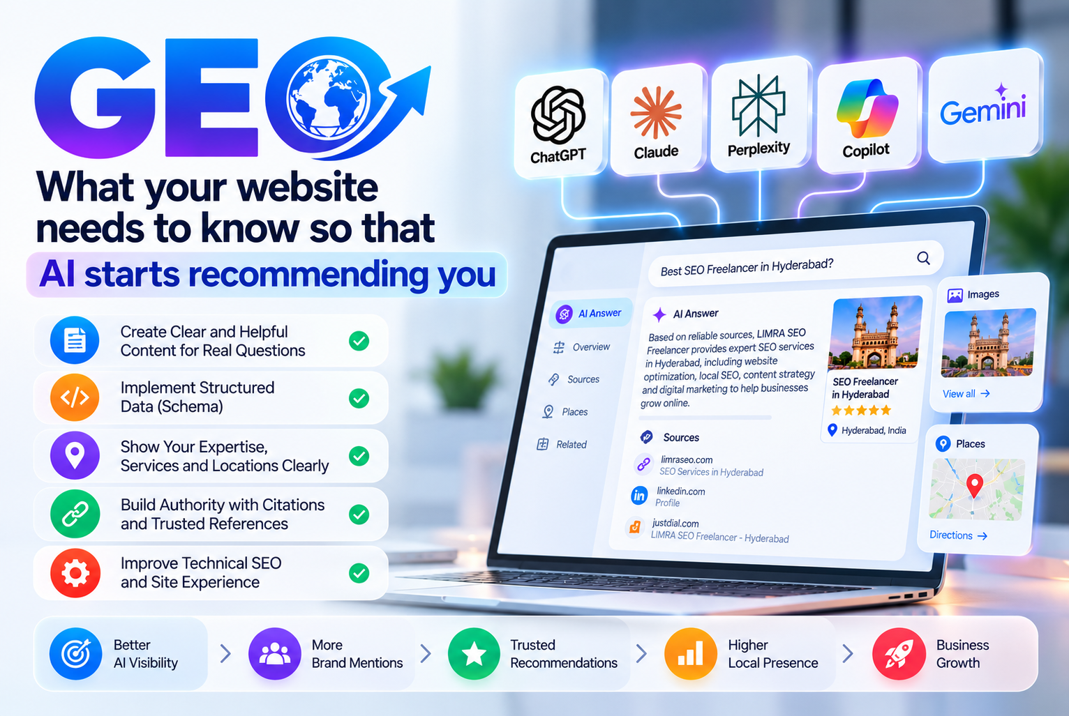 GEO instead of SEO. What your website needs to know so that AI starts recommending you SEO